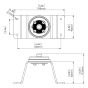 Railblaza HEXX Riser Plate
