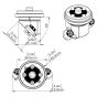 Railblaza HEXX Track Mount 45